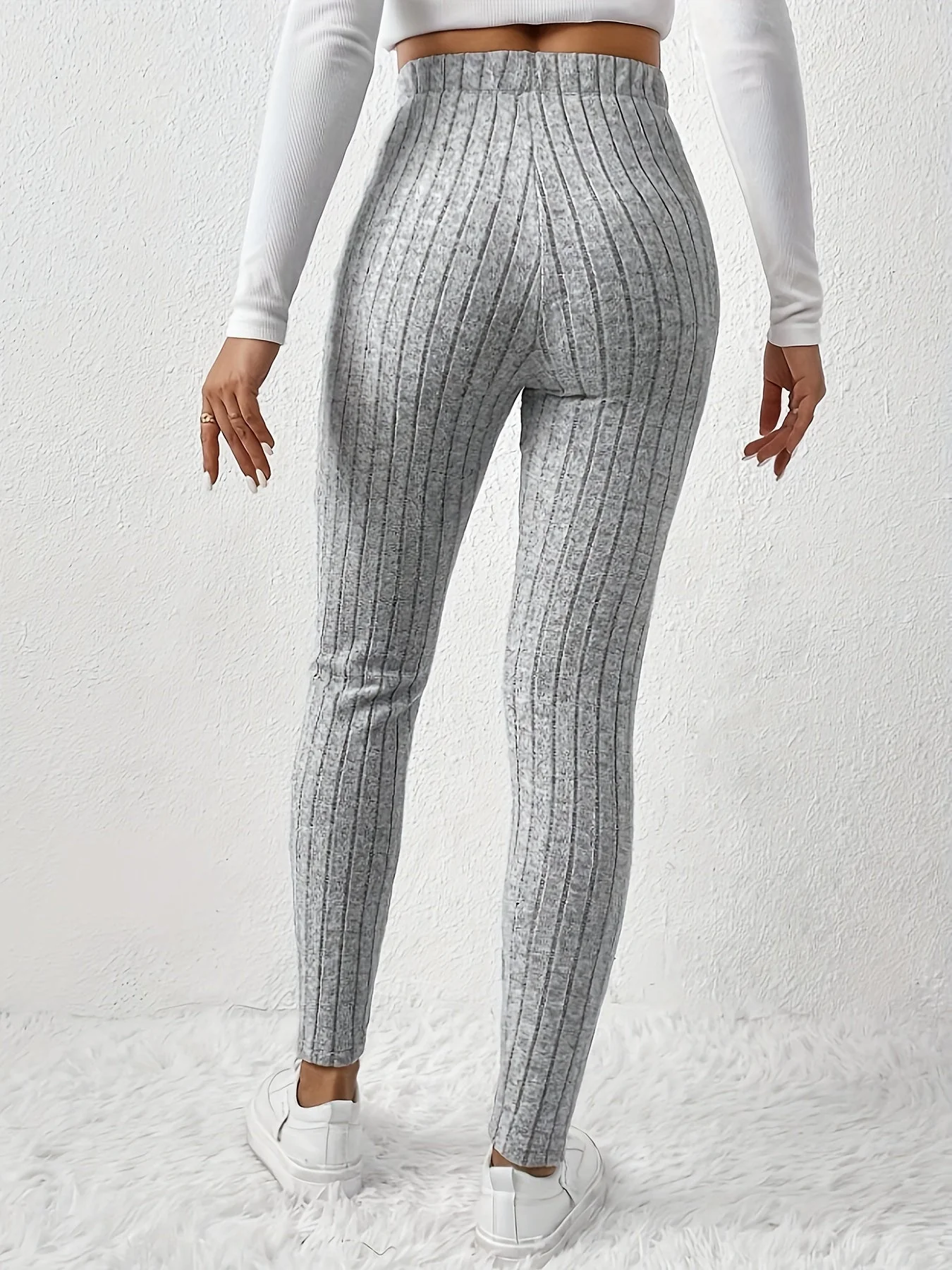 Lara Rib-knit legging for Ladies - Image 2
