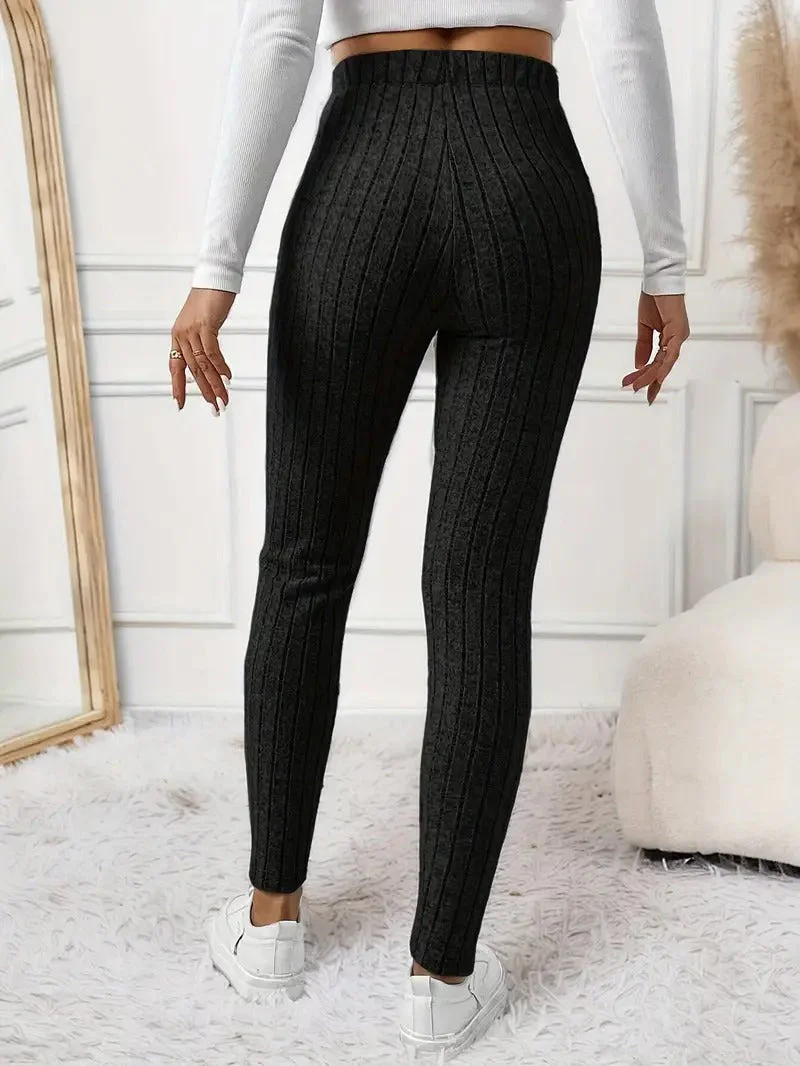 Lara Rib-knit legging for Ladies - Image 9