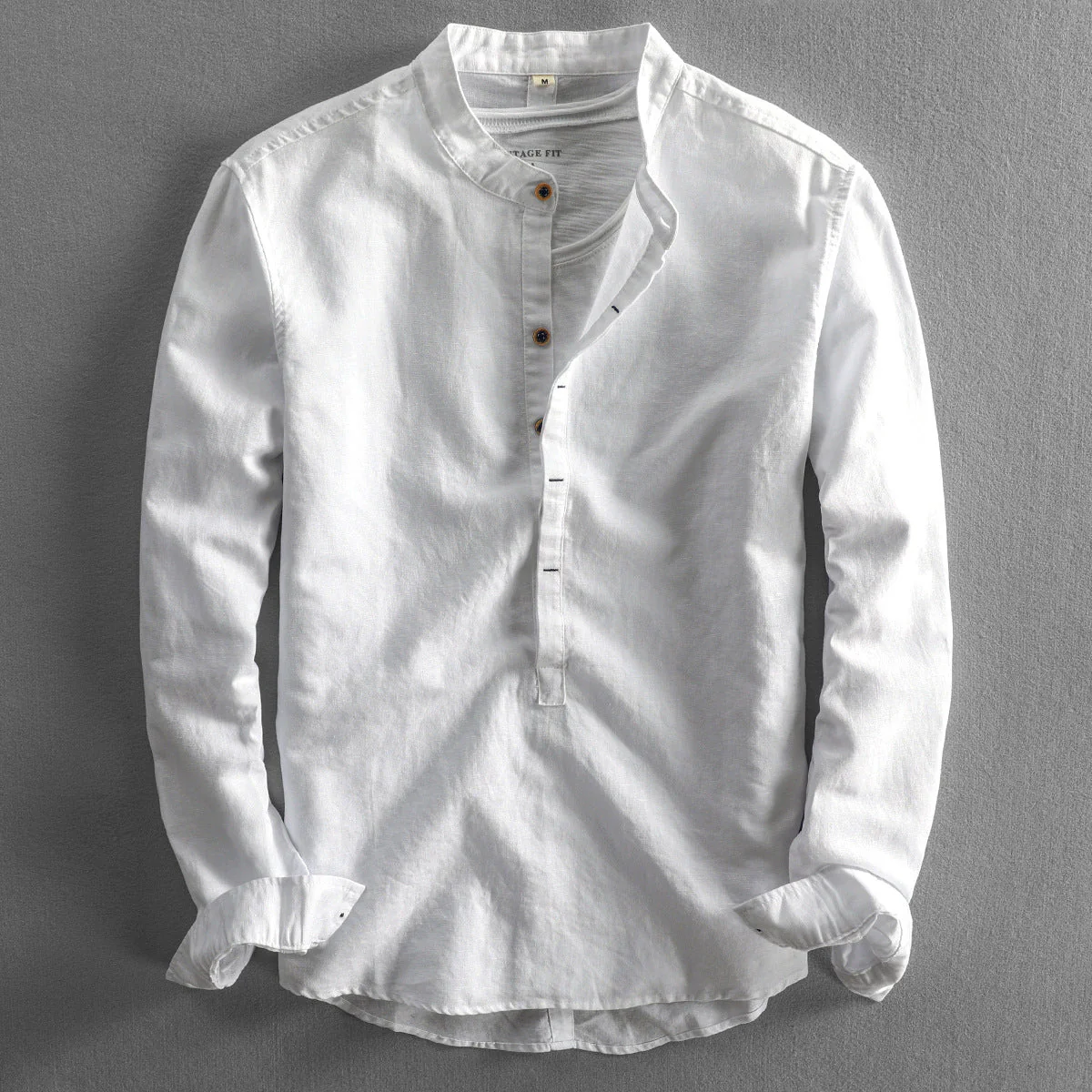 Men's Stylish linen shirt - Image 2