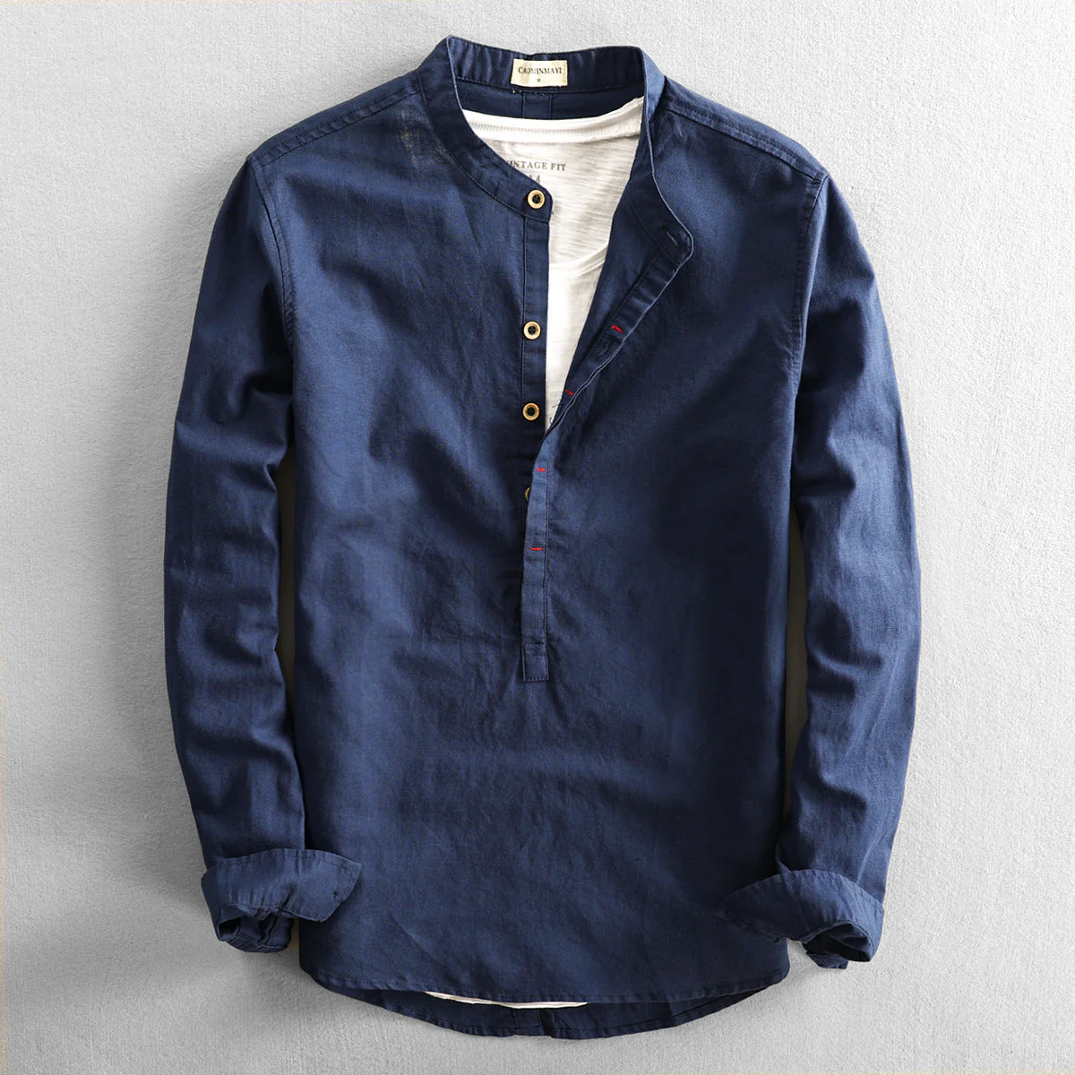 Men's Stylish linen shirt - Image 3