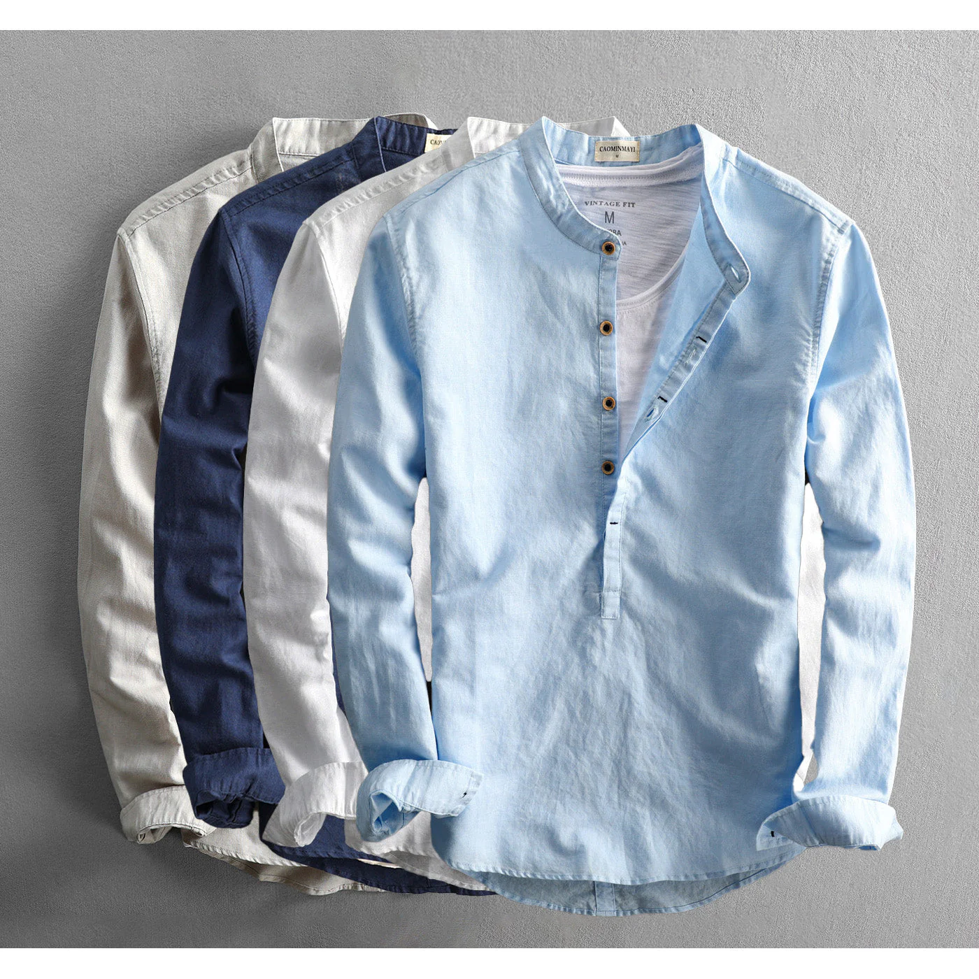 Men's Stylish linen shirt - Image 5