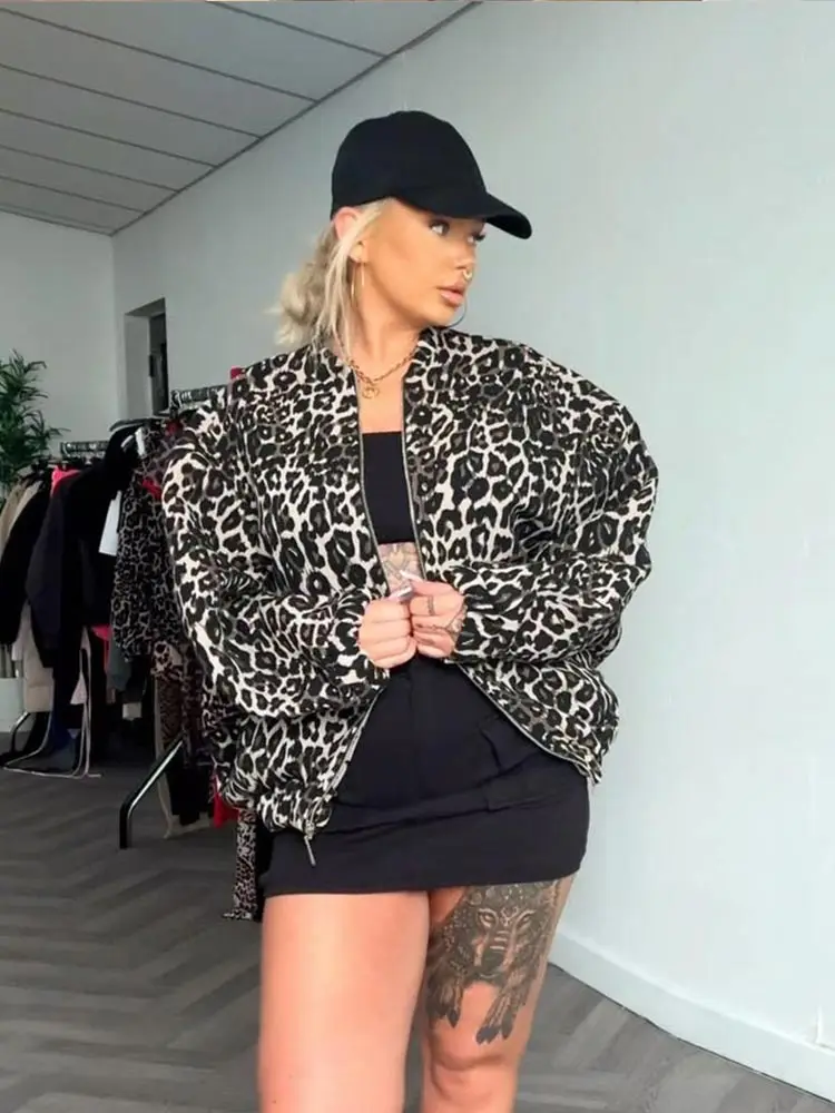 Leopard jacket for Women - Image 4