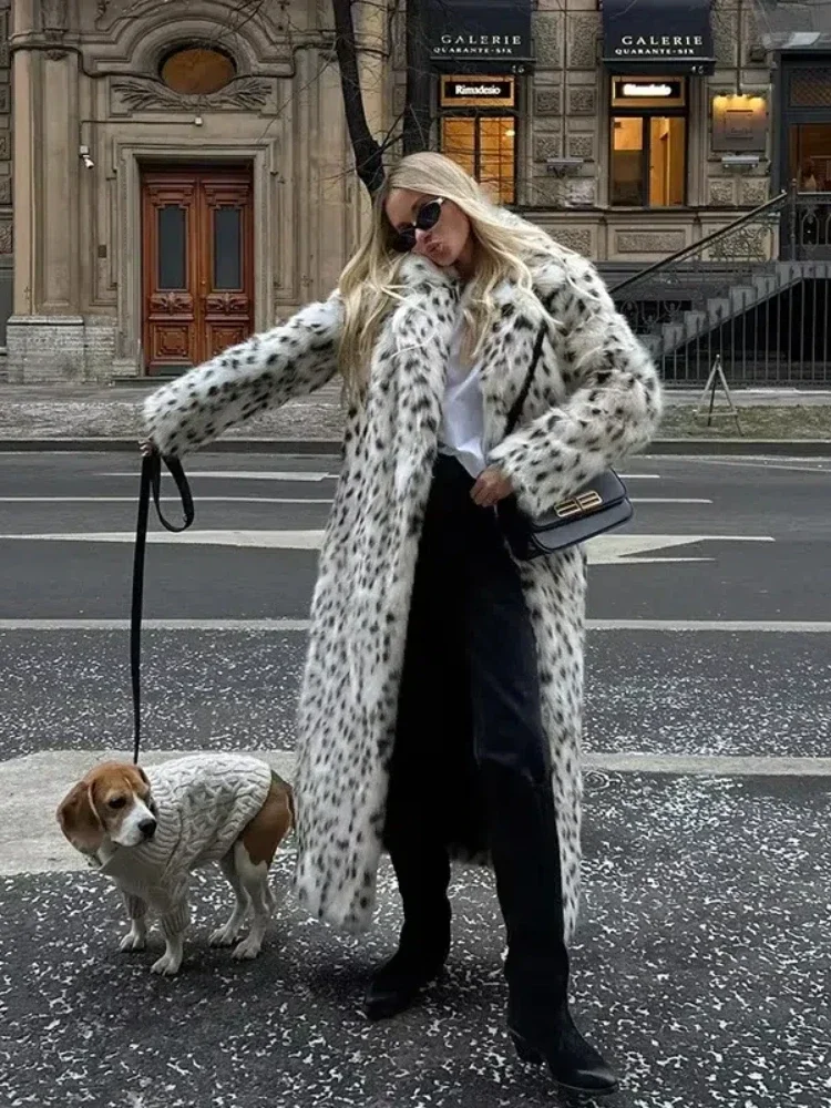 Leopard print Trenchcoat for women - Image 5