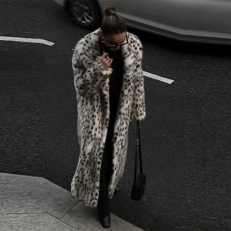 Leopard print Trenchcoat for women - Image 7
