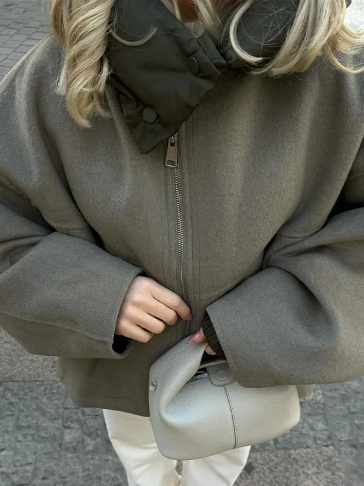 Matilda Oversized jacket with Hood for Women - Image 5