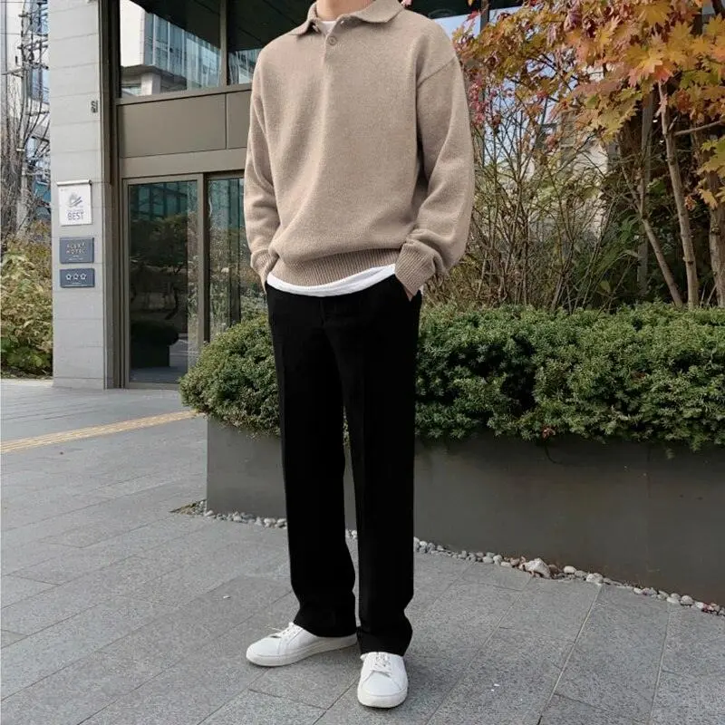 Merdo Woolen Sweater half zip for men - Image 4