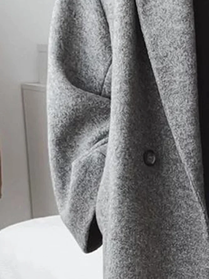 Fashionable warm long coat - Image 3