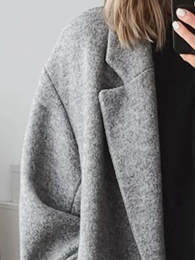 Fashionable warm long coat - Image 4