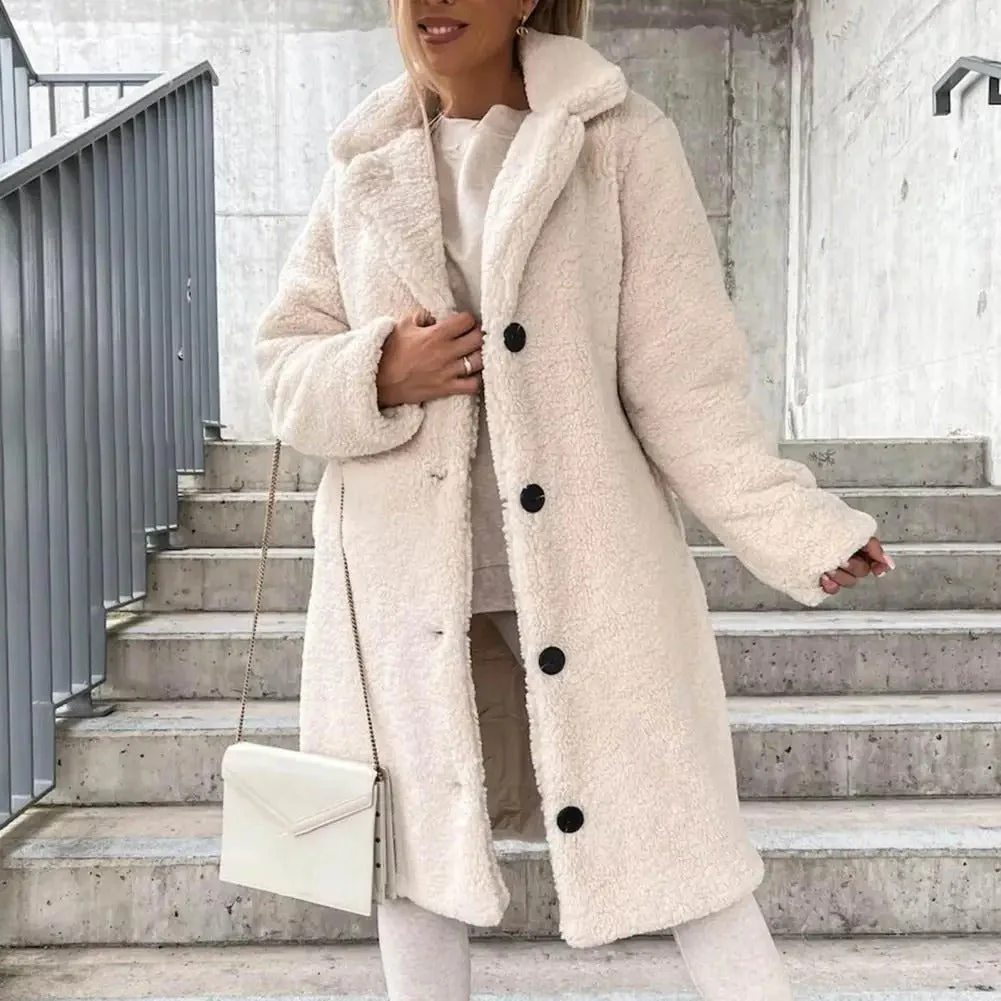 Nasra Fluffy Coat for Women - Image 5