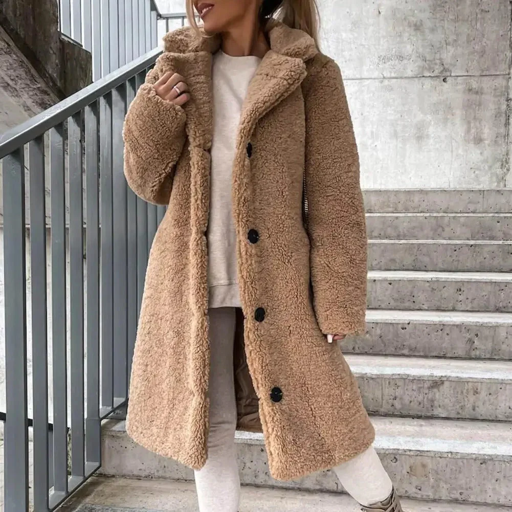 Nasra Fluffy Coat for Women - Image 6