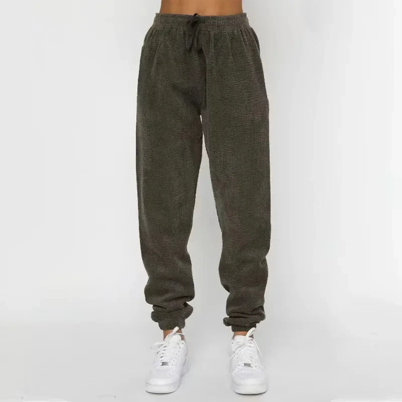 Women's Loungewear Set – Soft Fabric – Oversized Fit – Jogging Pants with Drawstring - Image 4