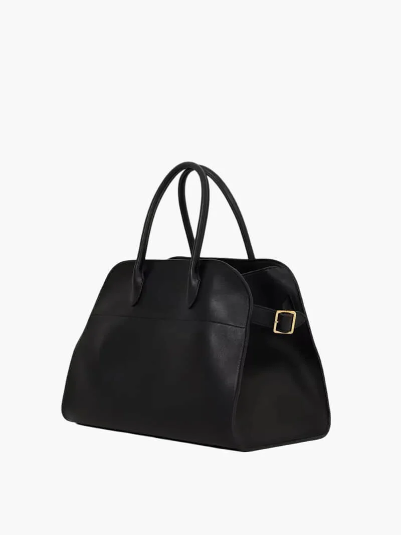 Ladies Handbag - Luxury Suede - Large Structure - Elegant Dome Shape - Functional Design - Image 12