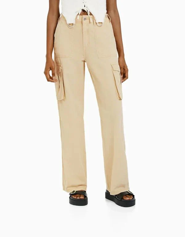 Women's Cargo Pants – Loose Fit – Multiple Pockets – Sturdy Casual Streetwear - Image 10