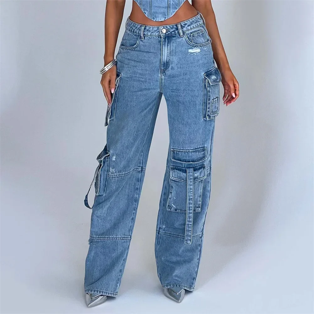 Women's Corset Top – Denim – Strapless – Fitted – Cropped – Fashionable Fit - Image 4