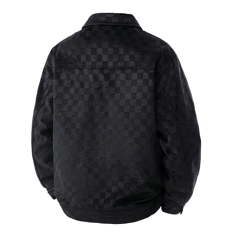 Theo Relaxed Fit Jacket | Collared Button Front Jacket - Image 3