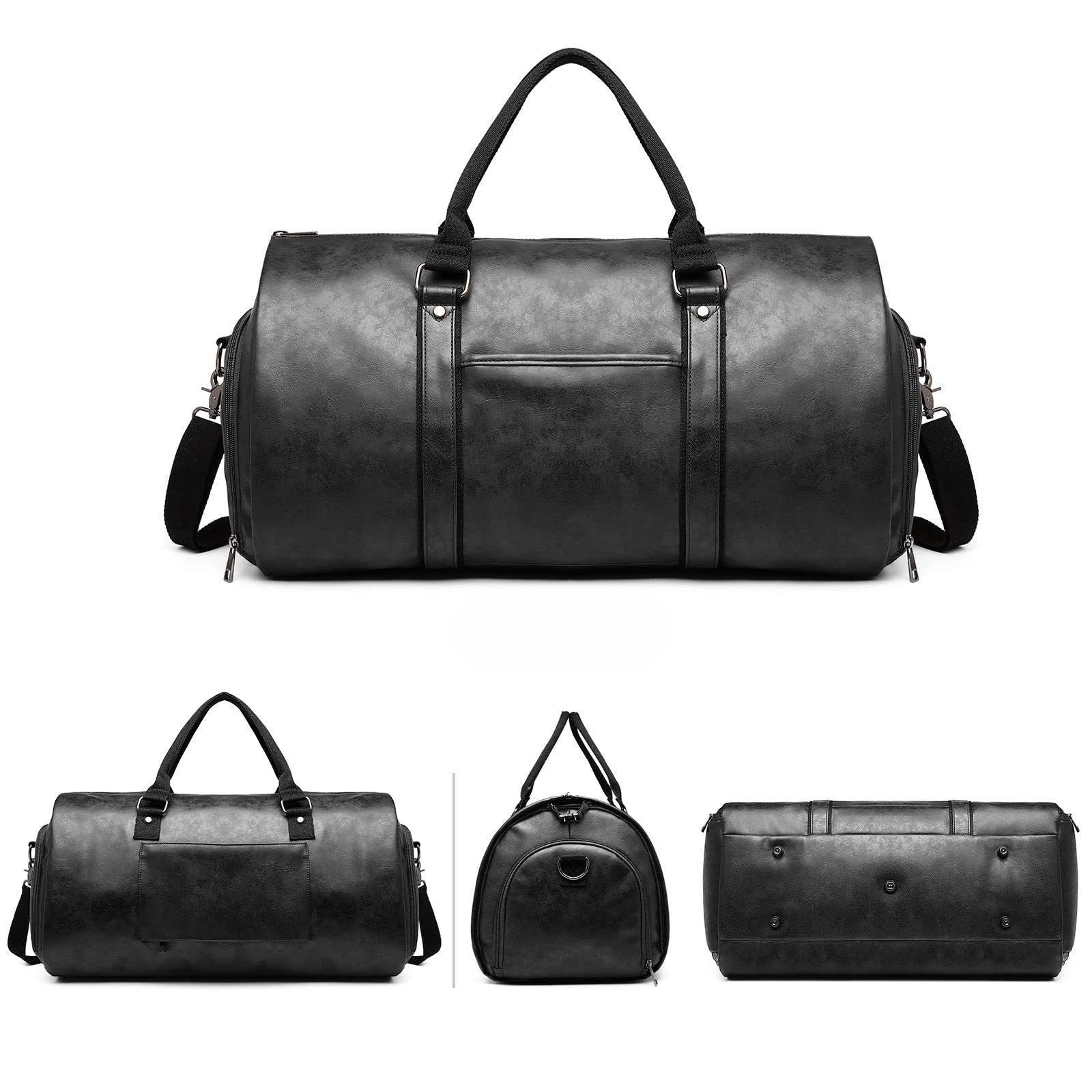Theodore Duffel Bag | Top Handles Adjustable Strap Duffel Bag - Image 4