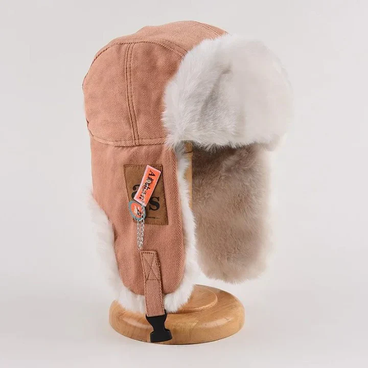 Theodore Standard Fit Trapper Hat | Ear Flaps Fur Lining Chin Strap Hat - Image 3