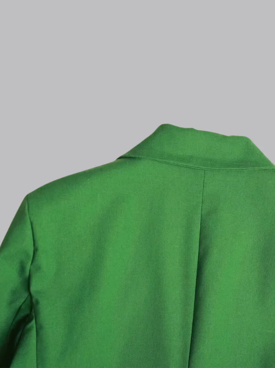 Women's Blazer - Tailored Fit - Single-Button Closure - Classic Lapels - Flap Pockets - Image 5