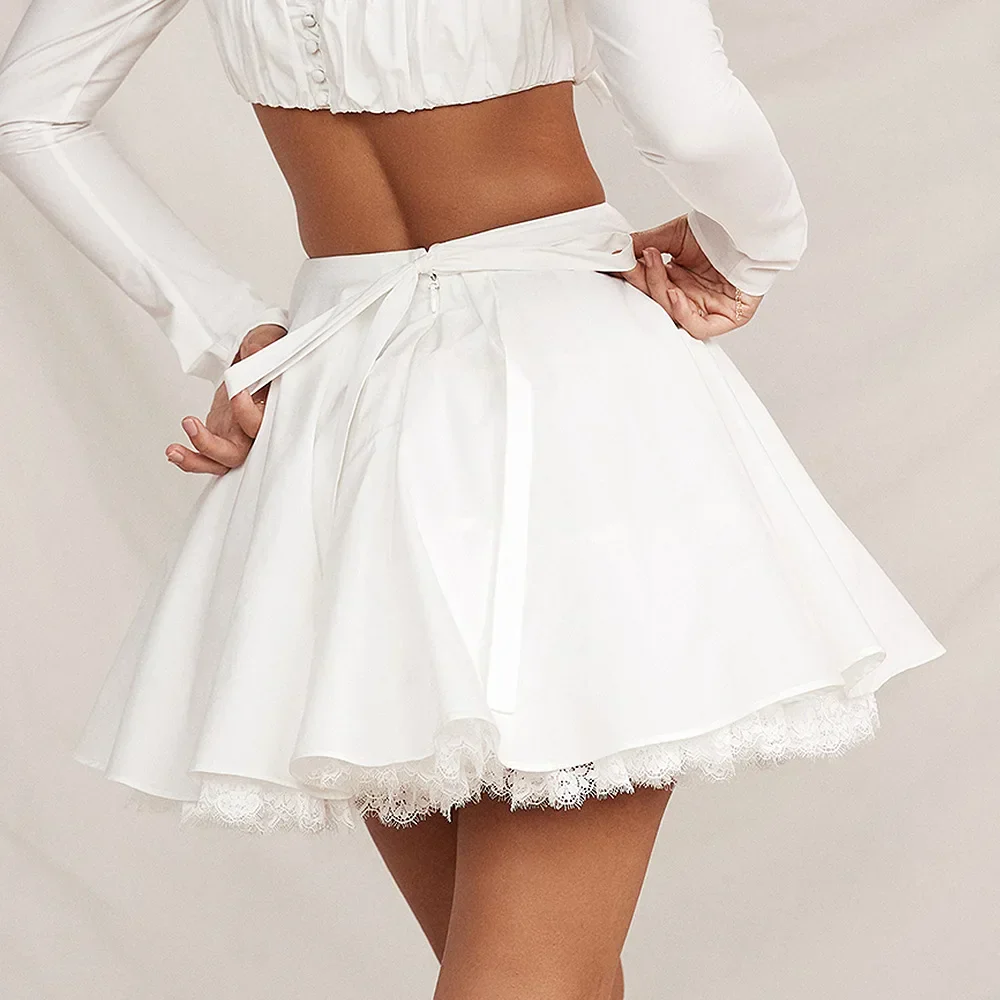Ladies Skater Skirt - A-Line Model - High Waist - Flared and Elegant Silhouette - Image 2