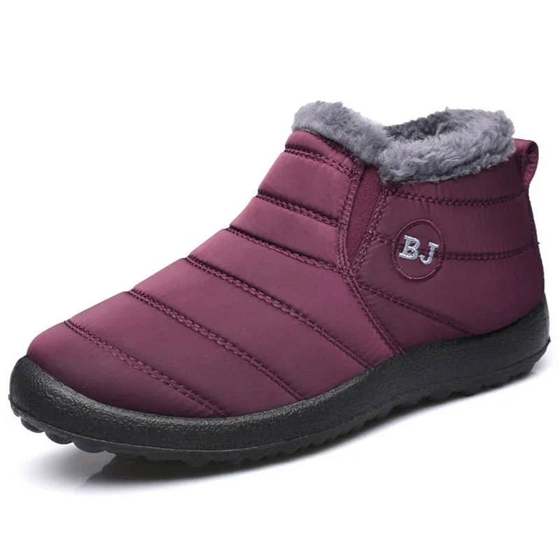 Men's Ankle Boots – Water-Repellent – Slip-On with Fleece Lining – Rubber Sole - Image 5