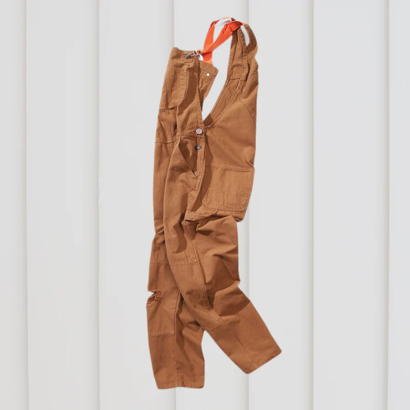 Women's Garden Overalls – Adjustable Straps – Multiple Pockets – Reinforced Knees – Relaxed Fit - Image 4