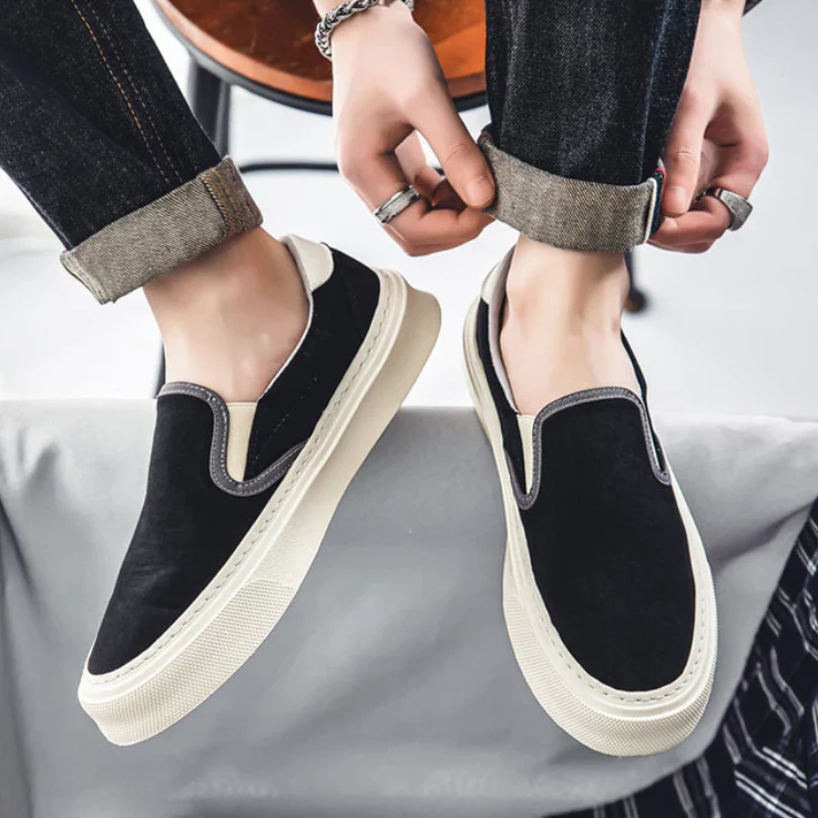 Modern Canvas Slip-ons for Men - Image 2
