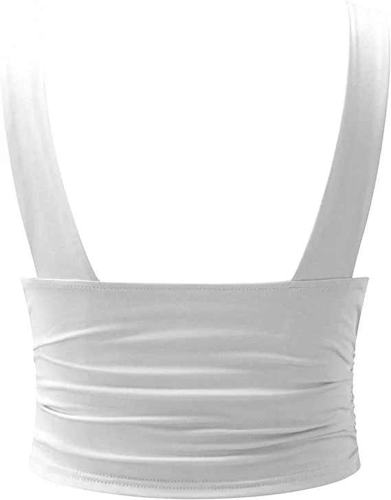 Ladies Top – Sleeveless – Deep V-neck – Fitted – Elastic Slim Fit - Image 5