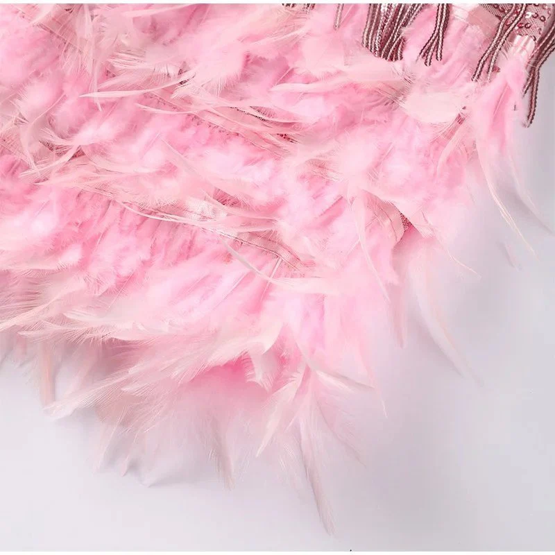 Élora – Luxurious feathered mini-dress | Playful, daring & irresistibly chic - Image 11
