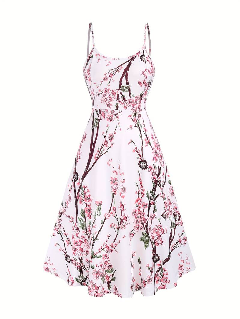 Ladies Dress - Wrap Model with V-Neck - Long Sleeves - A-Line - Waist Belt - Image 2
